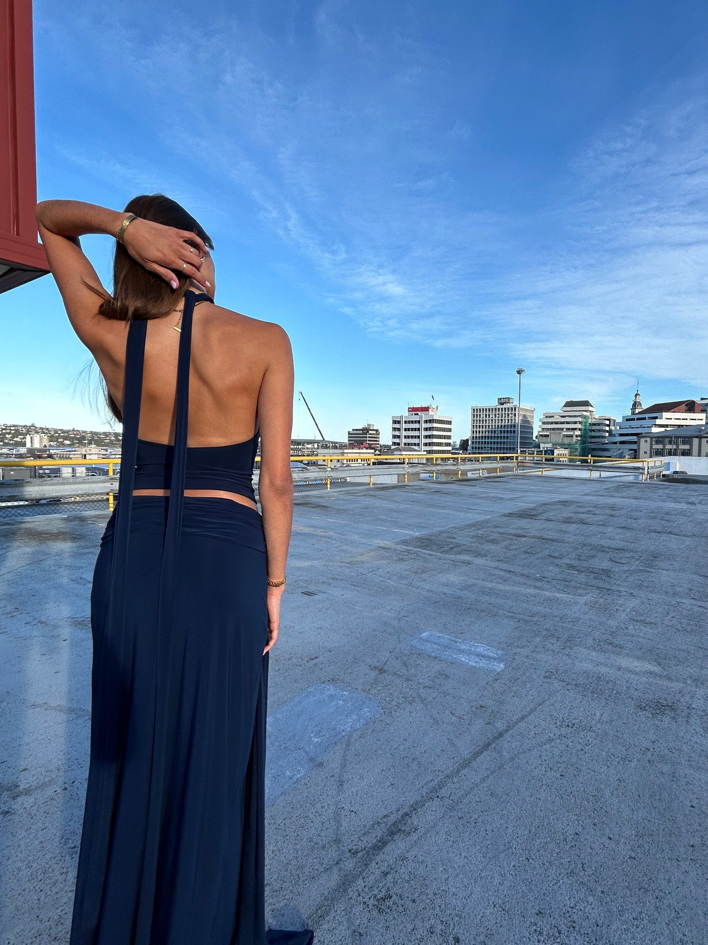 Eleni Maxi Skirt -Eclipse