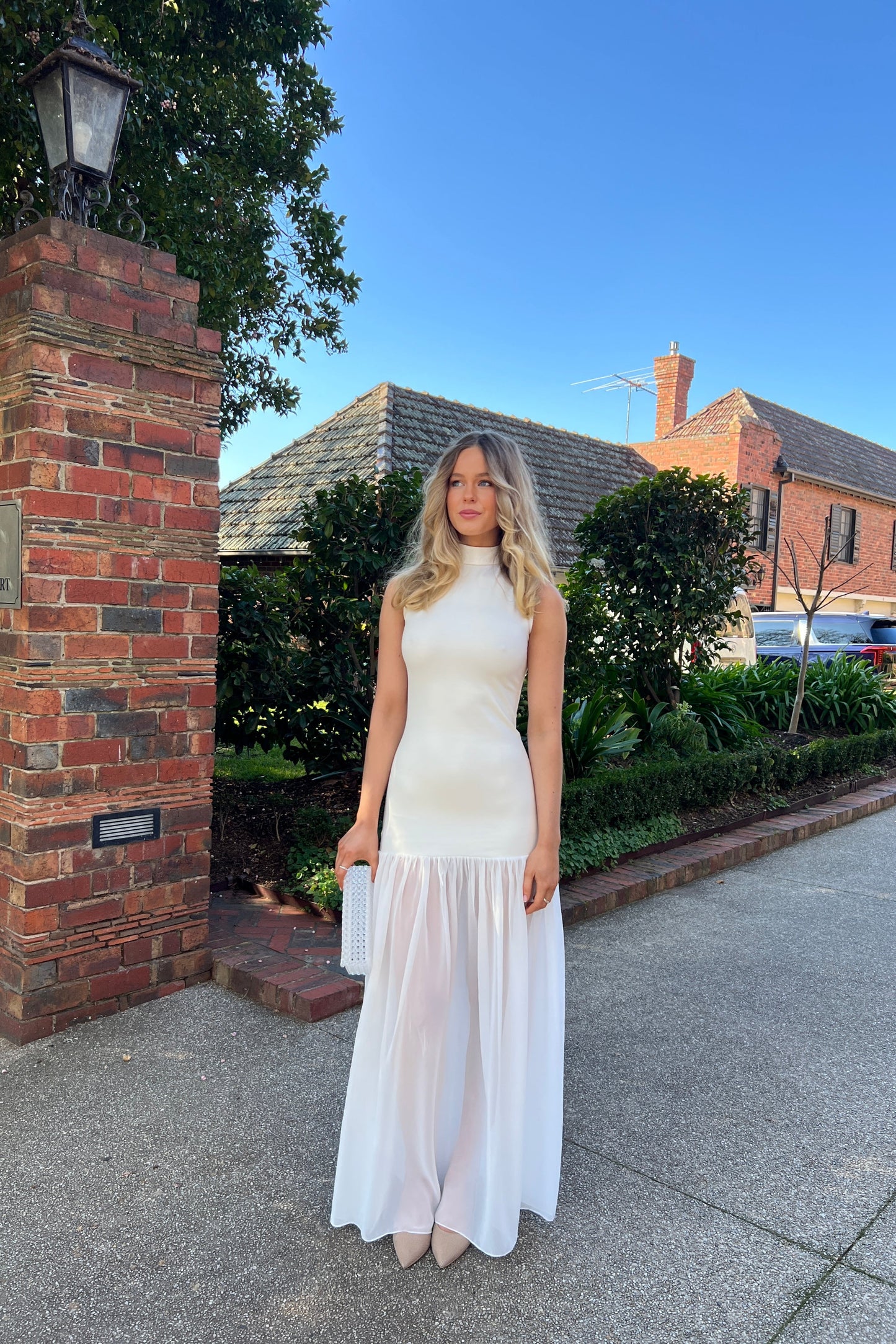 Charlotte Dress- Cream