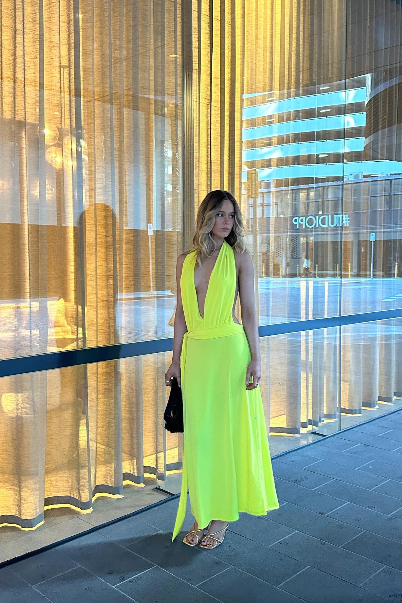 Angelina Dress- Lemonita