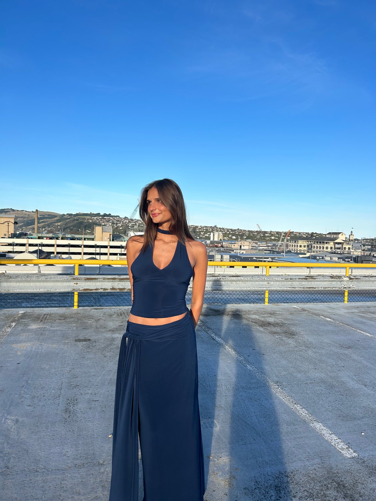 Eleni Maxi Skirt: Eclipse - Carmen Collection