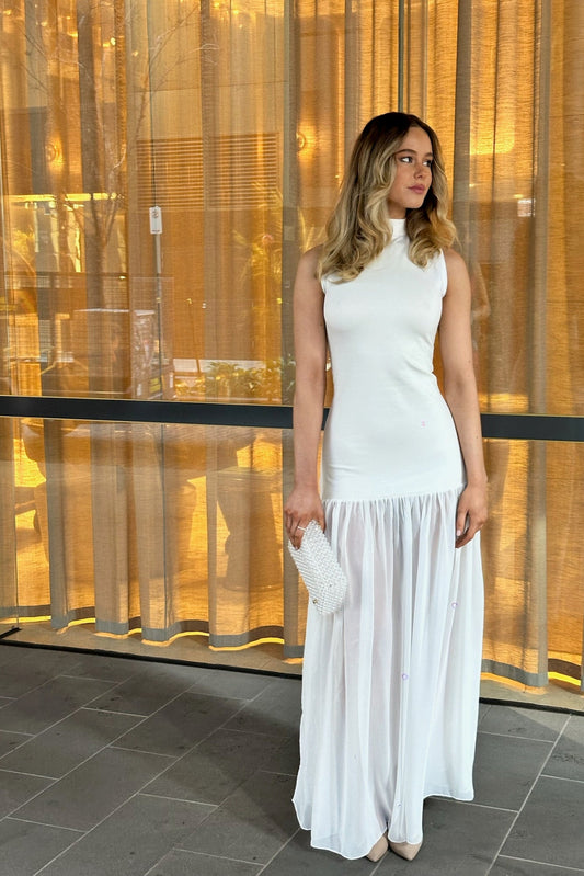 Charlotte Dress- Cream