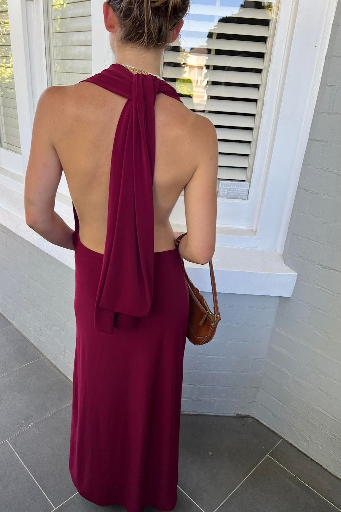 Eleni Maxi Skirt- Boysenberry